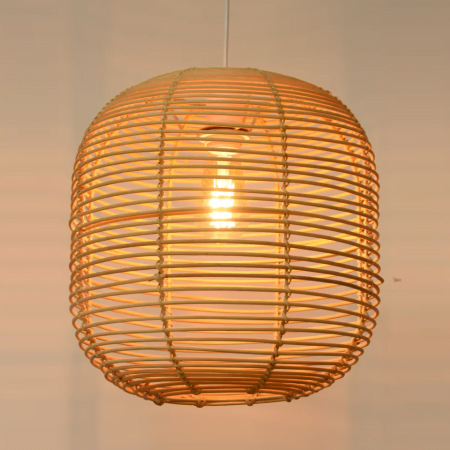GLUTINOUS Fest Lantern-E27orE26-1b-350-160-350-rattan shade rattan pendant