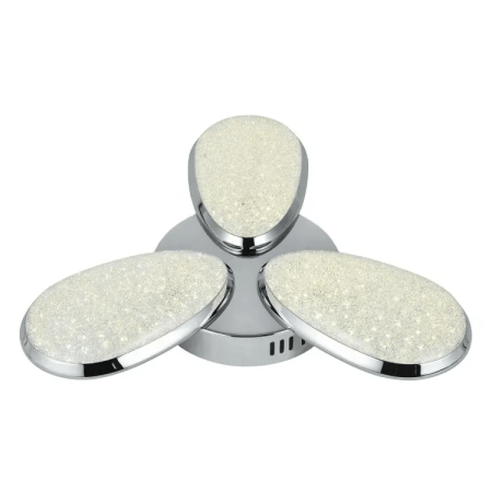 OVO Trinity LED INNO crystallite plastic shade LED SMD 2835 LED Chips 3xLED 7-5W chrome plated wall light-3a-400x400x70-plastic shade chrome ceiling