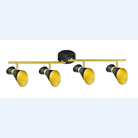 PIXAR Rotatable light 4x LED 5W-4a-790mmx100mmx170mm-iron shade coated iron base spotlight-450mmx420mmx410mm-4pcs