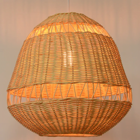 RETURN POD E26orE27-1a-450-450-420-rattan shade rattan pendant
