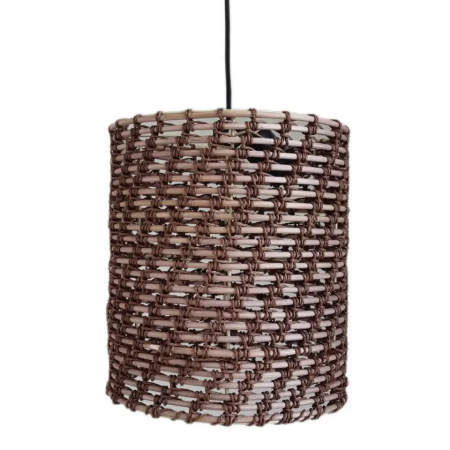 TUBE RATTAN Cylinder E26orE27 60W-1a-270-270-300-rattan shade rattan pendant