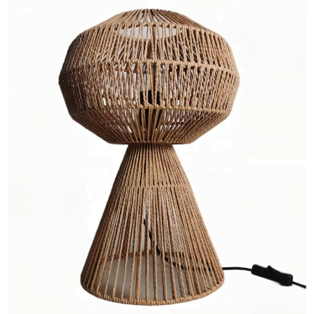 Tesla Tower E26orE27-1c-paper string shade paper string table